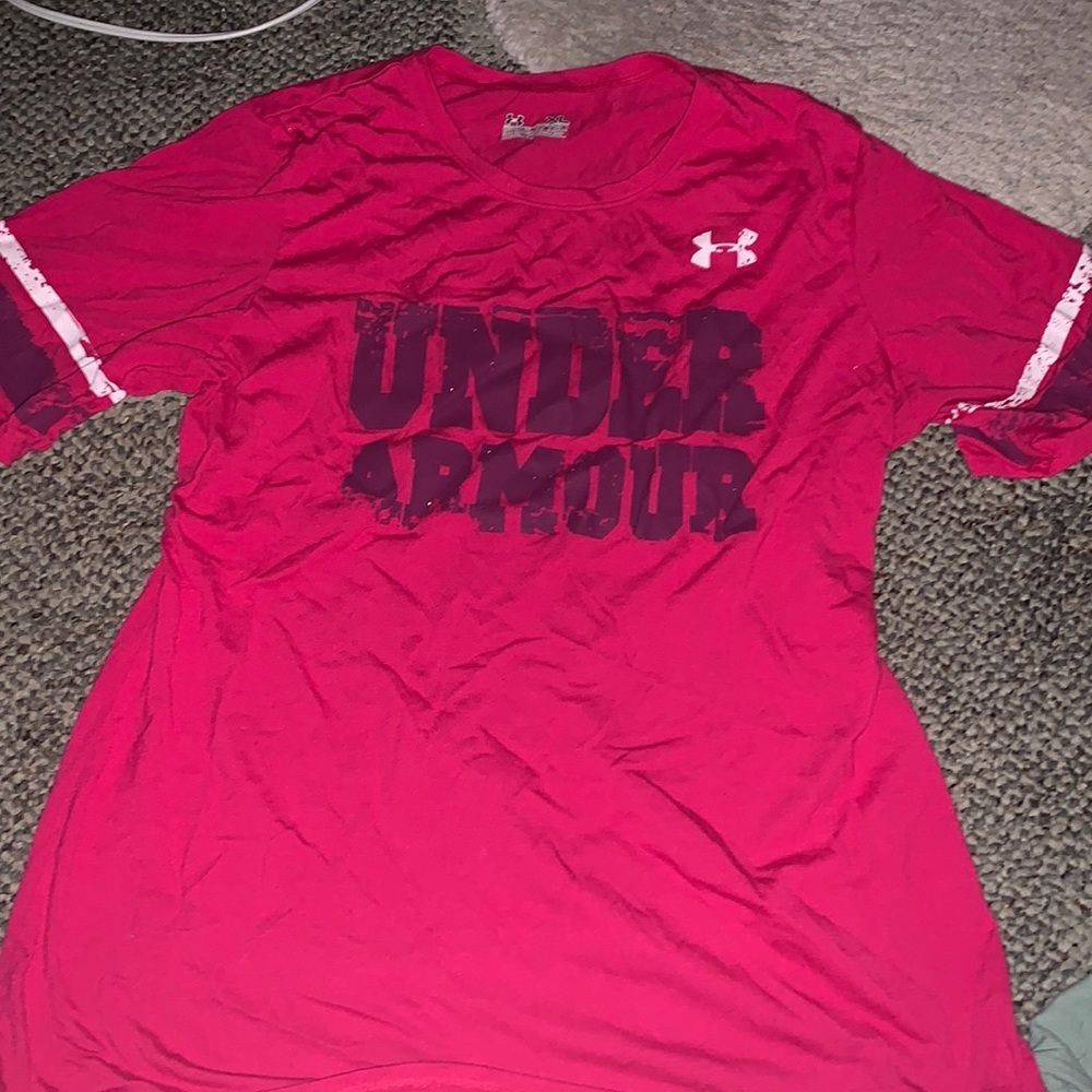 Pink Under Armour T-Shirt